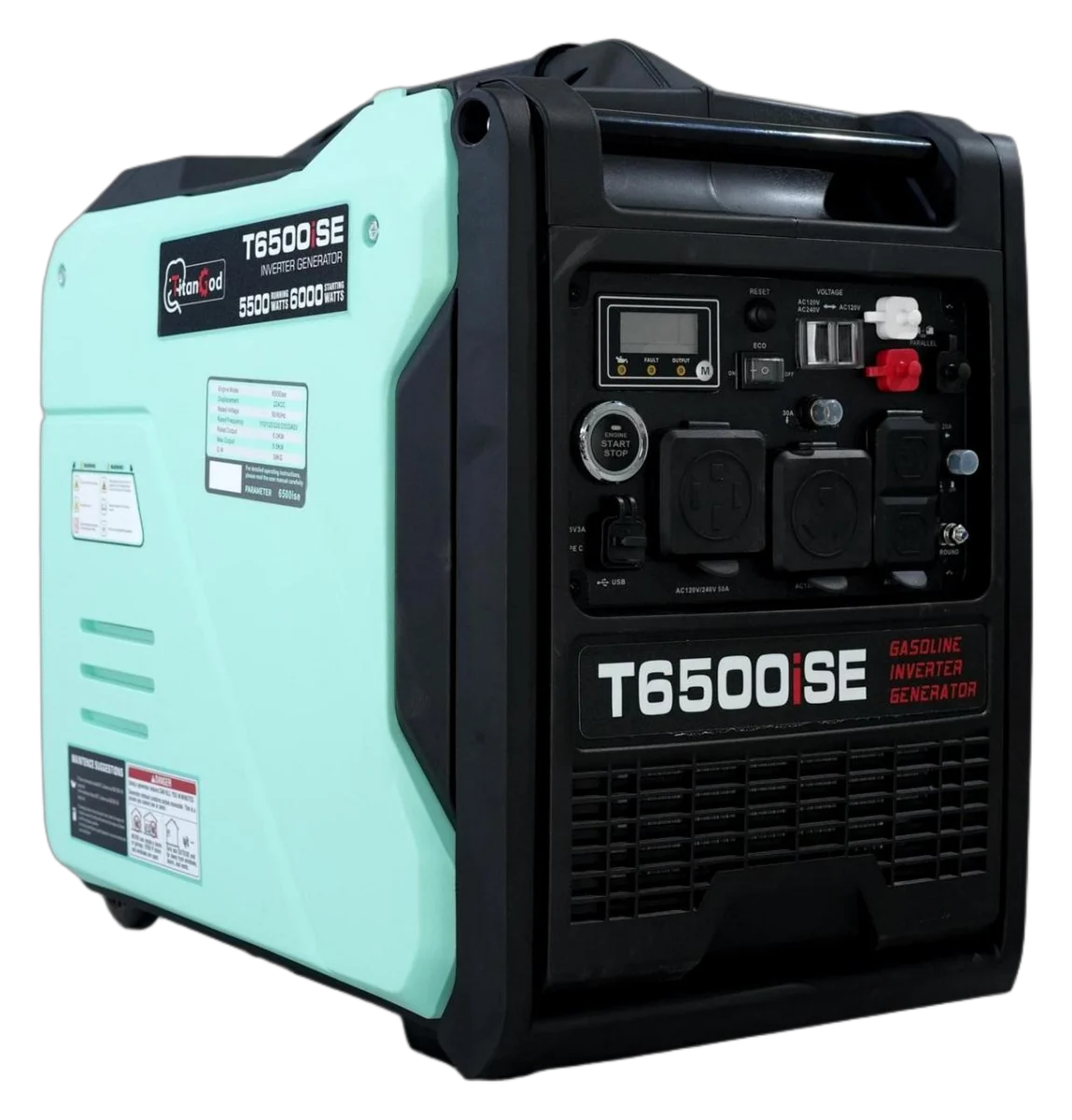 T6500iS–T9000iSE 静音变频发电机