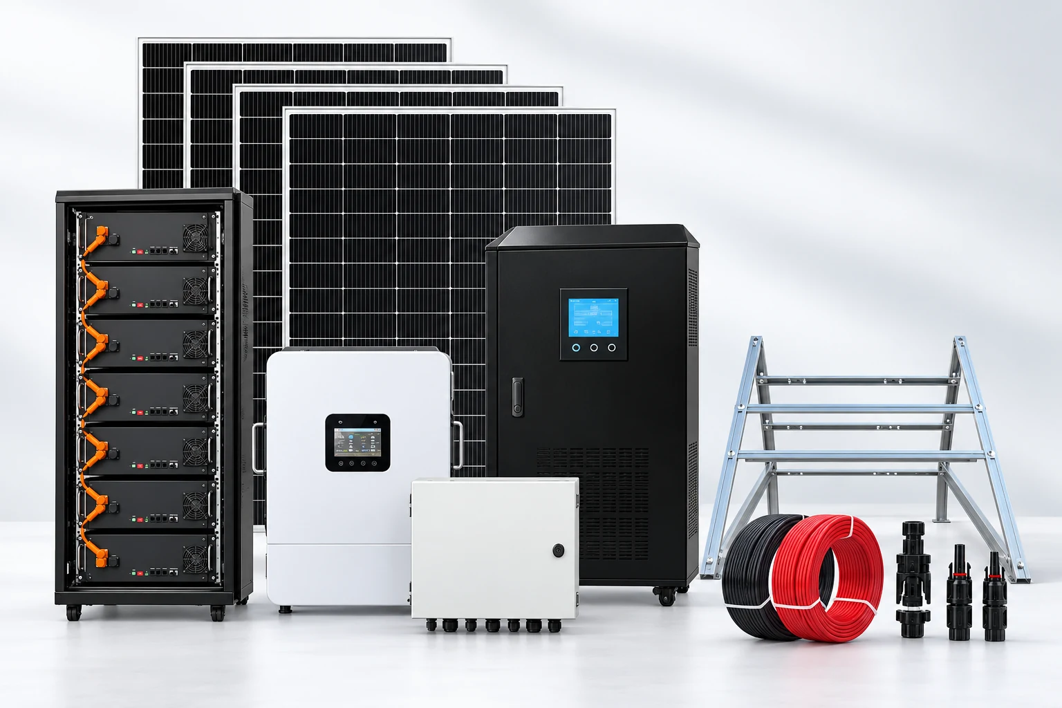 20kW 离网太阳能发电系统套装