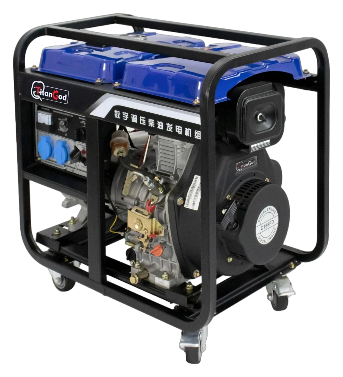 T12800CE / T13000CE / T10000CE Open-Frame Diesel Generators