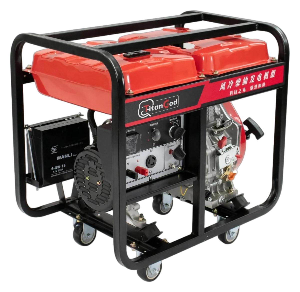 3800 Open-Frame Diesel Generator