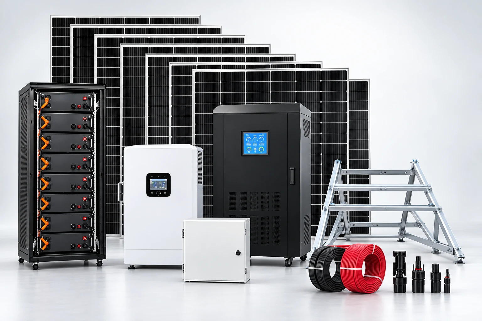 40kW off-grid solar power system package